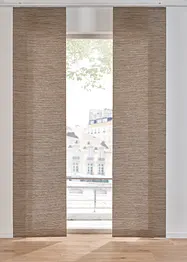 Voilage coulissant aspect bambou (1 pce), bonprix
