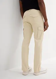 Pantalon slim extensible, jambes droites, avec poches cargo, bonprix