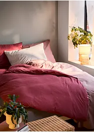 Parure de lit en jersey chiné, bonprix