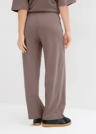 Pantalon en jersey interlock, bonprix