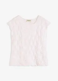 Top en matière texturée, bonprix