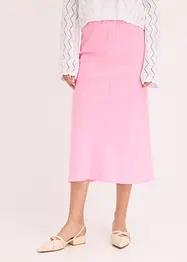 Jupe midi en satin, bonprix