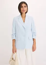 Blazer manches 3/4 ample en viscose, bonprix