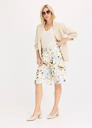 Bermuda à pinces en viscose, bonprix