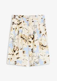 Bermuda à pinces en viscose, bonprix