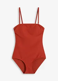Maillot 1 pièce sculptant en matière texturée, maintien modéré, bonprix