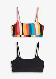 Lot de 2 hauts de bikini brassière, bonprix