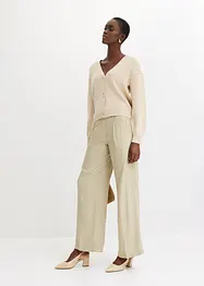 Pantalon à pinces en Lyocell, bonprix