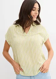 Blouse manches courtes en viscose fluide, bonprix