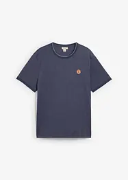 T-shirt aspect superposé avec écusson poitrine, bonprix