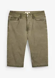 Bermuda long aspect délavé, Regular, bonprix