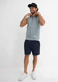 Bermuda en molleton, aspect délavé, bonprix
