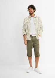 Bermuda long aspect délavé, Regular, bonprix