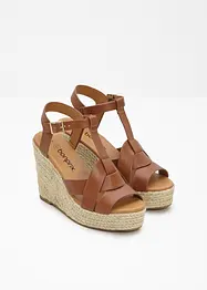 Sandales compensées, bonprix