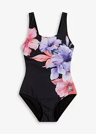 Maillot 1 pièce sculptant, maintien léger, bonprix