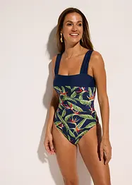 Maillot 1 pièce sculptant, maintien modéré, bonprix