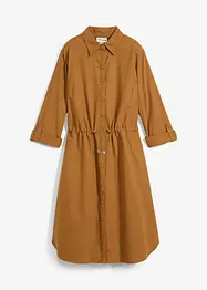 Robe-chemise en lin et coton, bonprix