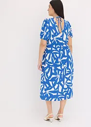 Robe midi à manches bouffantes, bonprix