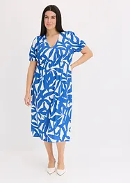 Robe midi à manches bouffantes, bonprix