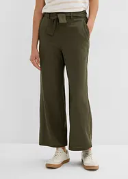 Jupe-culotte en lin mélangé, bonprix