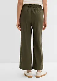 Jupe-culotte en lin mélangé, bonprix