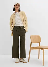 Jupe-culotte en lin mélangé, bonprix