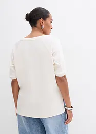T-shirt oversize fluide en viscose mélangée, bonprix