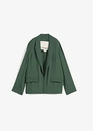 Blazer en viscose mélangée, effet froissé, bonprix