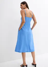 Robe bustier longueur midi en viscose mélangée, bonprix