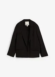 Blazer en viscose mélangée, effet froissé, bonprix