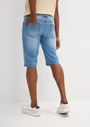 Bermuda léger en jean et molleton, Regular, bonprix