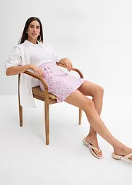 Mini-jupe en viscose fluide, bonprix
