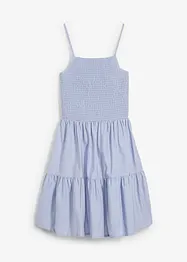 Robe à fines bretelles 100% coton, bonprix