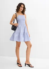 Robe à fines bretelles 100% coton, bonprix