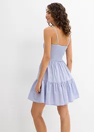 Robe à fines bretelles 100% coton, bonprix