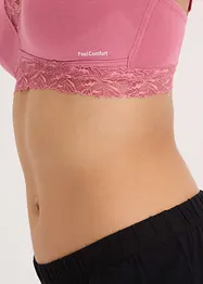 Lot de 2 soutiens-gorge bralette Feel Comfort en matière douce, bonprix