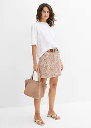 Jupe-short en coton extensible, bonprix