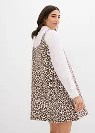 Robe courte en coton extensible, bonprix
