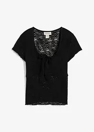 T-shirt en dentelle, bonprix