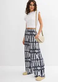 Pantalon en jersey imprimé, bonprix