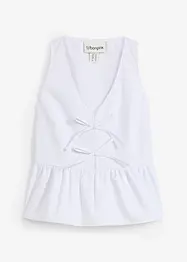 Blouse sans manches rayée, bonprix