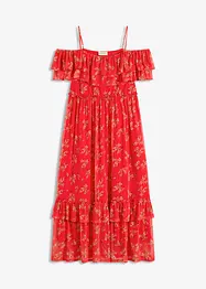 Robe en jersey et mesh, bonprix