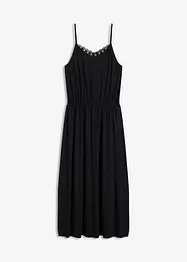 Robe en jersey avec dentelle, bonprix