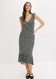 Robe en jersey à volants, bonprix