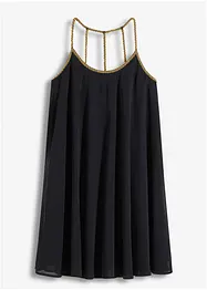 Robe en crêpe avec un dos original, bonprix