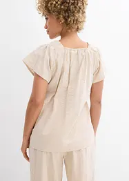 Tunique-blouse en seersucker coton, bonprix