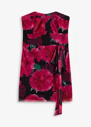 Robe courte avec traîne, bonprix