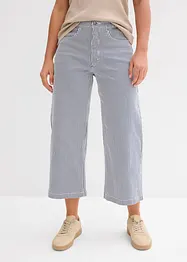Pantalon en twill à taille élastiquée, bonprix
