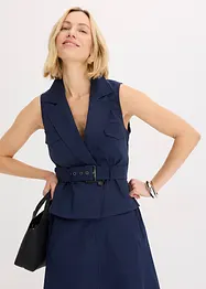 Gilet sans manches avec ceinture, bonprix