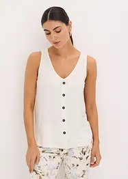 Top boutonné, bonprix